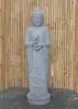  Product image 1 of the product “Standing Buddha made of Riverstone in Dharmachakra position - gesture of wheel of the teaching of Dharma. About 151cm height ”